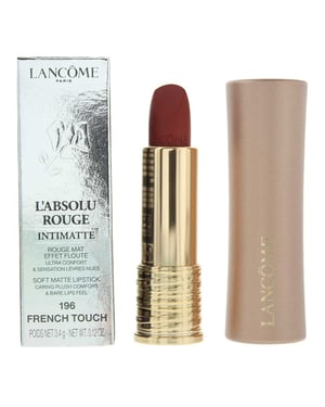 Lancome L'Absolu Rouge Intimatte Soft Matte Lipstick 3.4g - 196 French Touch