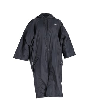 Nike x Fear of God Parka Coat in Black Nylon