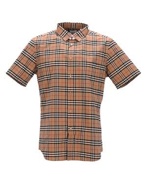 Burberry Geruite Overhemd