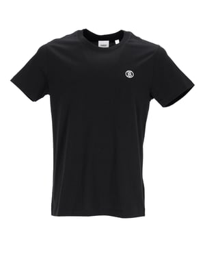 Burberry-logotyp Broderad T-shirt