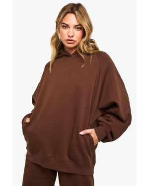 Raglan Seam Oversized Hoodie