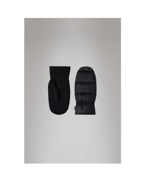 Rains Lohja puffer mittens w1t2 black 16080