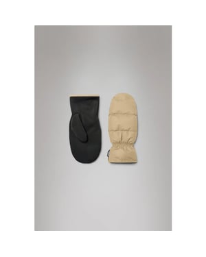 Rains Lohja puffer mittens w1t2 sand 16080