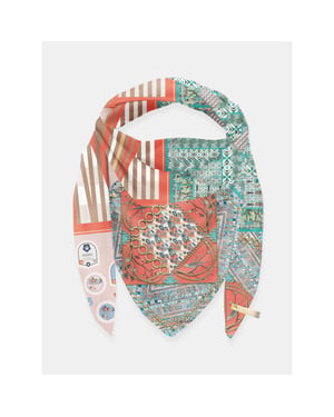 Mucho Gusto ® sjaal st. tropez juwelen vogelprint