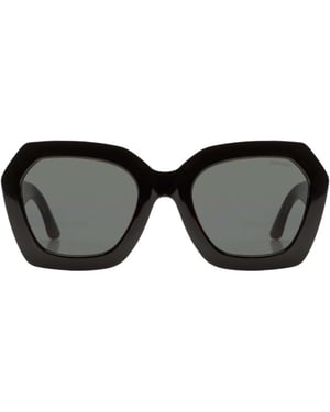 Komono Gwen black tortoise sunglasses
