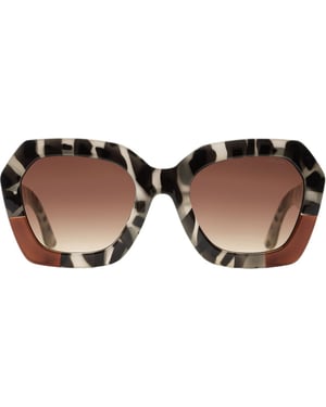 Komono Gwen bronze bobcat sunglasses