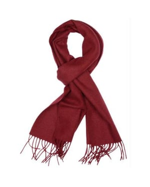 Michaelis Shawl scarf bordo solid pm1s30001e/v