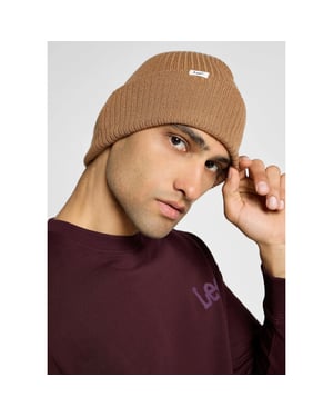 Lee Ribbed beanie clove