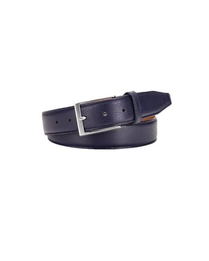 Michaelis Riem leather grain navy