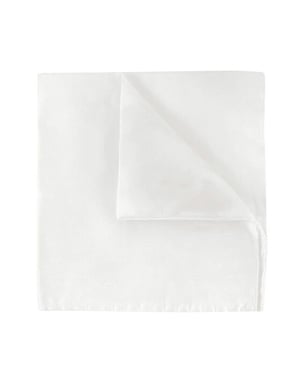 Profuomo Pochet pocketsquare silk off white ppzn00002a/2