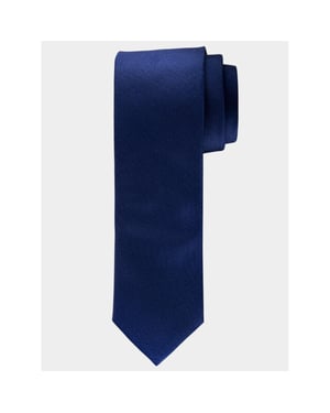 Profuomo Stropdas zijden das navy pp5aa0001b/410