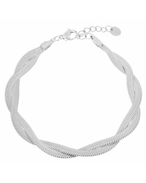 Label Kiki Armband braided snake -