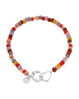 Label Kiki Armband heartbeat silver