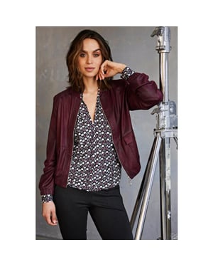 Helena Hart 7629 bomba biker wine