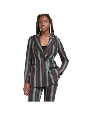 Scotch & Soda 175160 striped double breasted blazer