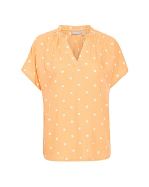 Fransa Blouse 20613491 apricot wash