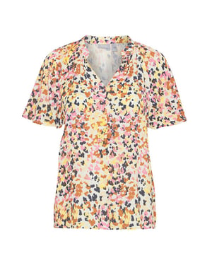 Fransa Blouse 20613671 snapdragon
