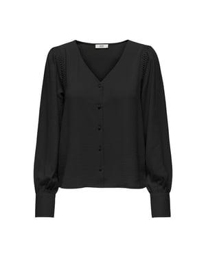 Jacqueline de Yong Lion life v-neck shirt