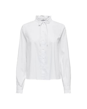 Jacqueline de Yong Mio l/s string shirt