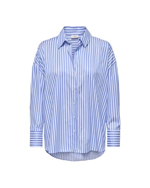 Jacqueline de Yong vesper l/s loose shirt wvn noos 15338857 cornflower blue
