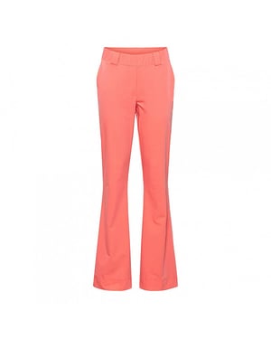 &Co Woman &co women broek penelope flare travel flamingo