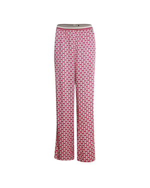 Anotherwoman Broek 312141-pink offwhite