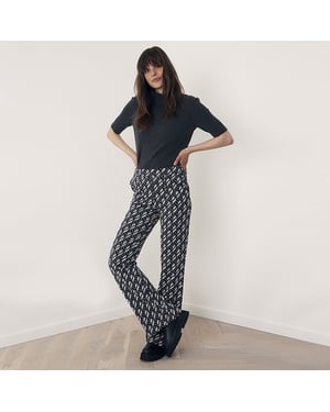 Corel Amsterdam Corel broek boa flare retro-ultimate gray