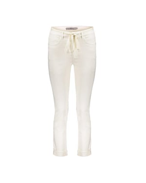 Geisha Jeans jog turn-up ecru