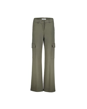 Red Button Broek srb4381 colette cargo dark khaki