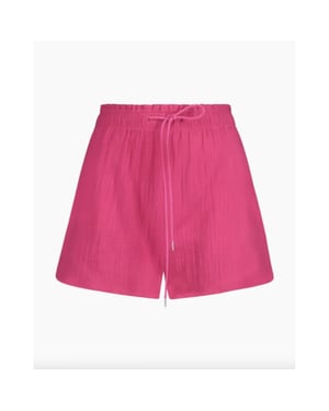 Another Label Indigo shorts hot pink -