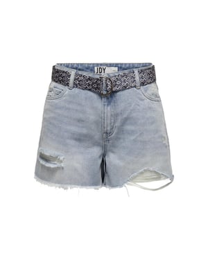 Jacqueline de Yong Hailey hw destroy belt shorts