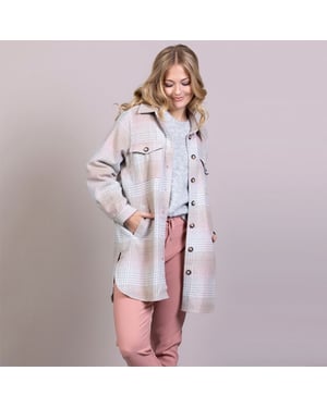 &Co Woman &co women jas tess check grey