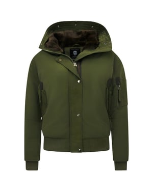 Gentile Bellini Winterjassen kort met capuchon