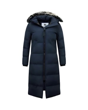 Matogla Puffer jas lang met capuchon