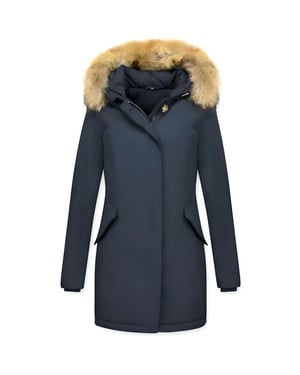 Matogla Winterjas met bontkraag parka jas