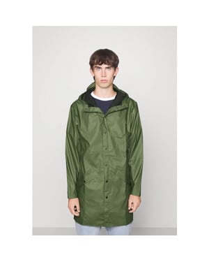Rains 12020 long jacket evergreen
