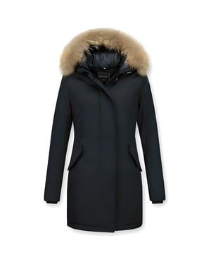 TheBrand Bontjassen winterjas wooly lang
