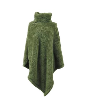 Unique Living poncho dara winter green -80x75cm