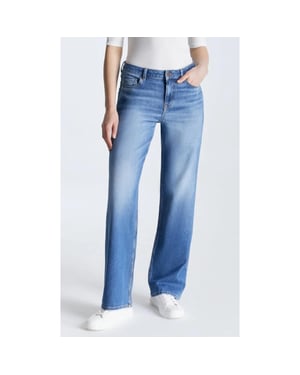 C.O.J. Denim Coj nova wide straight jeans medium blue