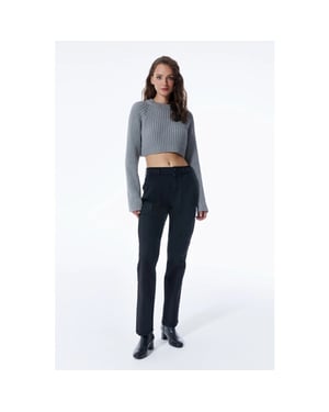 Cup of Joe Straight cargo; %97 co-%3 ea; 3; denim black denim