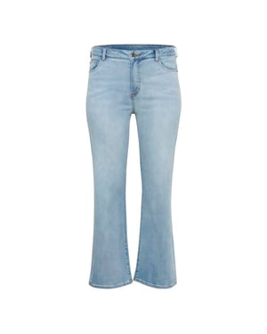 KAFFE Kckanna flora flared jeans