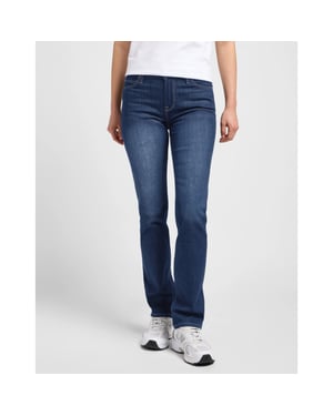Lee Marion dames straight-fit jeans rain falls