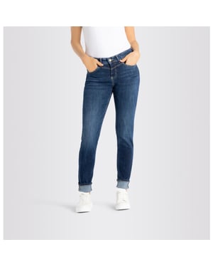 MAC Jeans rich slim, light authentic denim blue denim