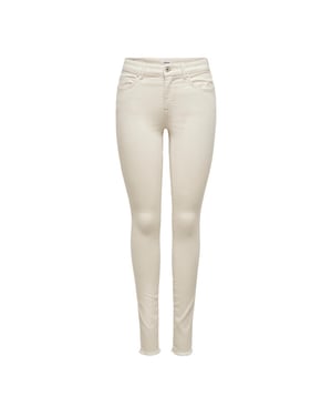 Only Onlblush life mid sk ak rw dot019 ecru