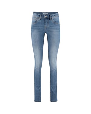 Red Button 00-08 blue denim