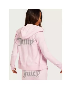 Juicy Couture Caviar robertson diamante track top with pants