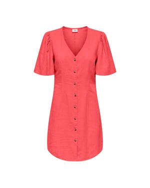 Jacqueline de Yong Say s/s linen shirt dress