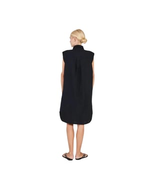 Norr Mara shirt dress black -