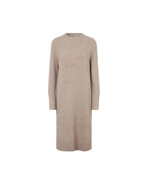 mbyM Sondra-m knitted dress brown -