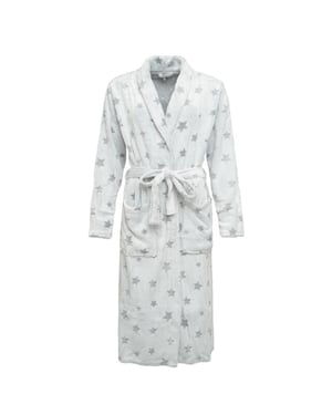 By Louise Fleece badjas dames met sterren